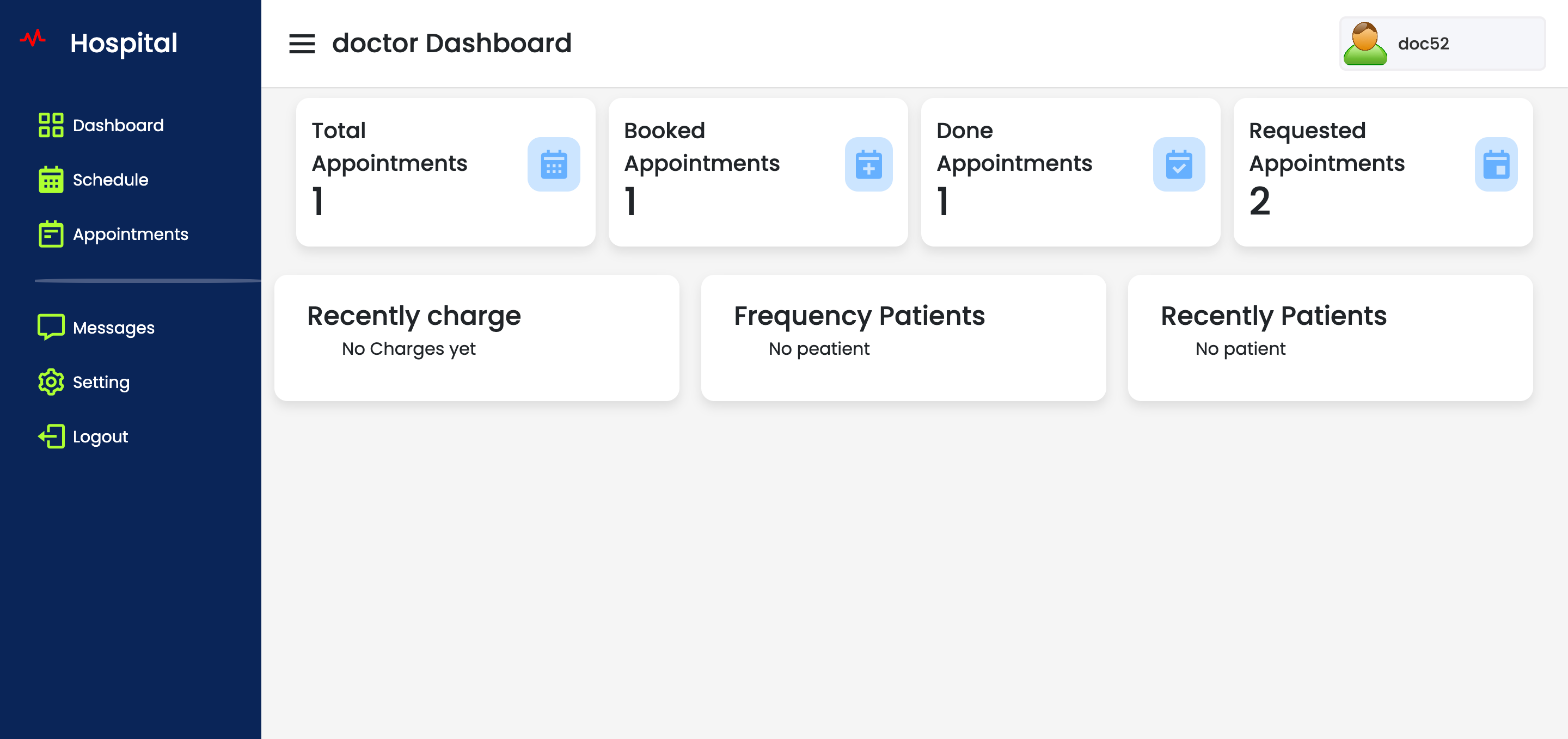 Hospital Management System Gallery