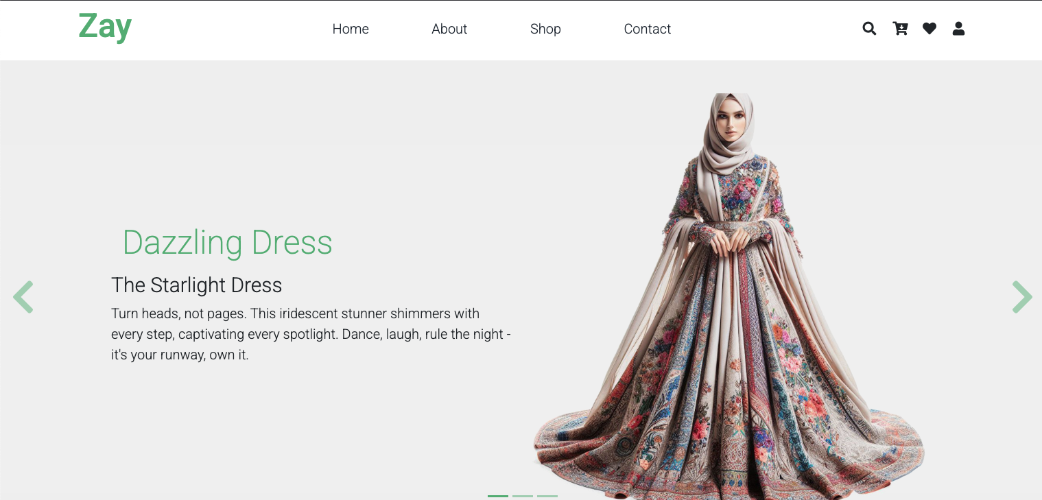 Zay Shop - MVC E-commerce